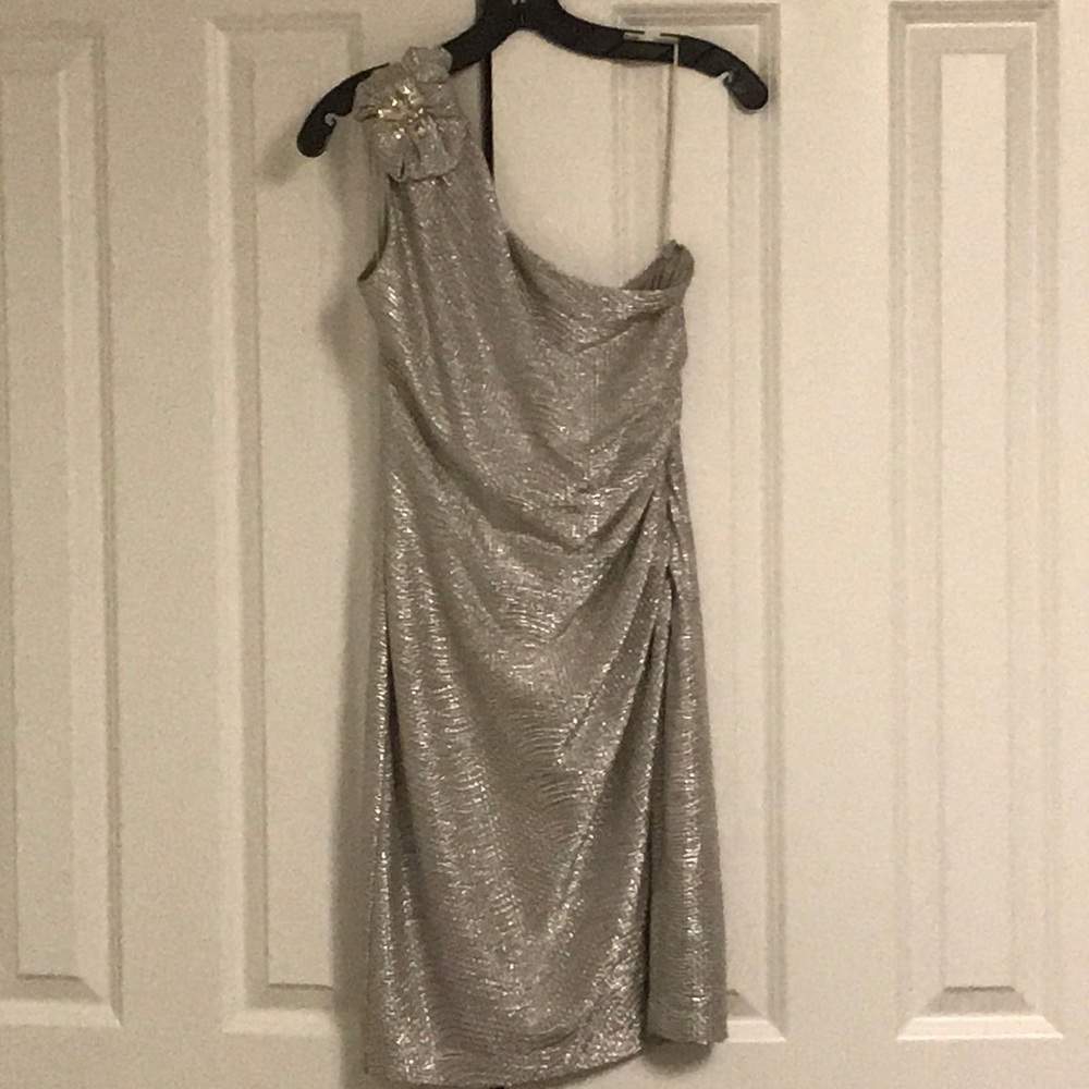 Silver Max and Cleo cocktail dress - Picture 1 of 5